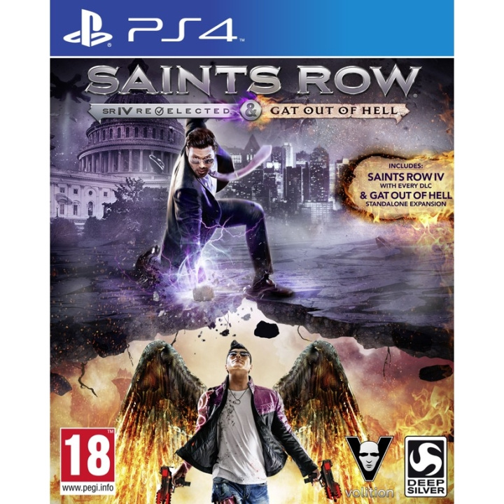 Saints Row IV Re-Elected: Gat Out of Hell (PS4) i gruppen Elektronikk / TV-spill & tilbehør / Sony PlayStation 4 / Spill hos TP E-commerce Nordic AB (D26473)