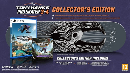 Tony Hawk\'s Pro Skater 3 + 4 Collectors Edition (PS5) i gruppen Elektronikk / TV-spill & tilbehør / Sony PlayStation 5 / Spill hos TP E-commerce Nordic AB (D26487)