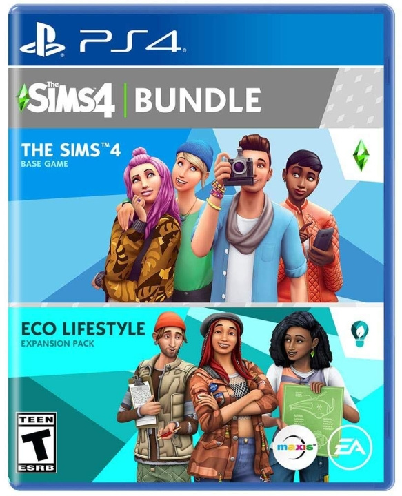 The Sims 4 + Eco Lifestyle Bundle (Import) (PS4) i gruppen Elektronikk / TV-spill & tilbehør / Sony PlayStation 4 / Spill hos TP E-commerce Nordic AB (D26530)