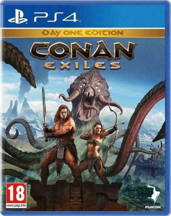 Conan Exiles (Day one Edition) (PS4) i gruppen Elektronikk / TV-spill & tilbehør / Sony PlayStation 4 / Spill hos TP E-commerce Nordic AB (D26583)