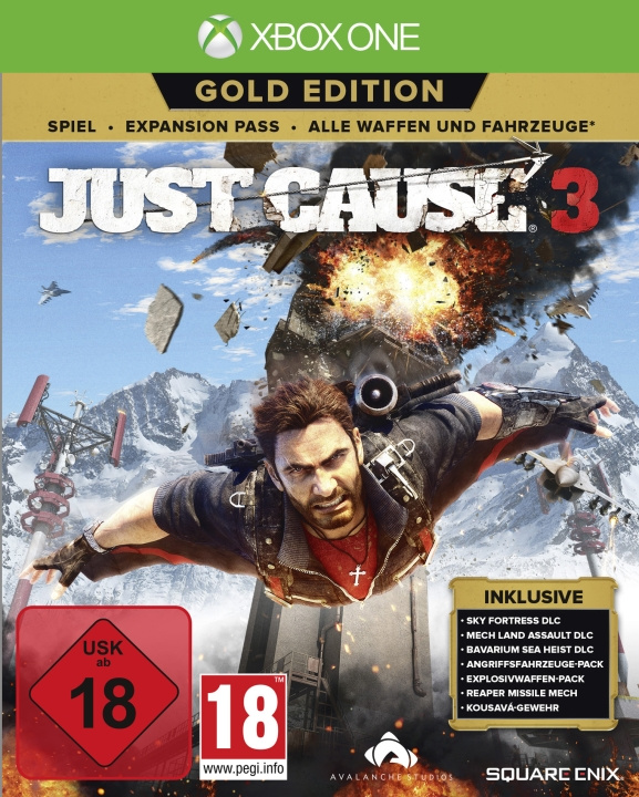 Just Cause 3 (Gold Edition) (DE/Multi in Game) (XONE) i gruppen Elektronikk / TV-spill & tilbehør / Xbox One / Spill hos TP E-commerce Nordic AB (D26652)