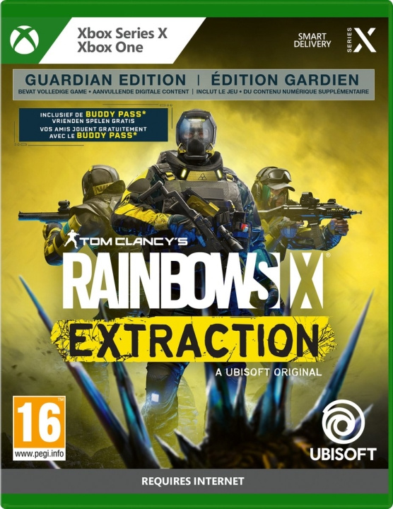 Tom Clancy\'s Rainbow six: Extraction (Guardian Edition) ( FR/NL/Multi in Game) (XseriesX) i gruppen Elektronikk / TV-spill & tilbehør / Xbox Series X / Spill hos TP E-commerce Nordic AB (D26667)