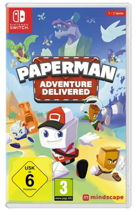 Paperman: Adventure Delivered ( DE/Multi in Game ) (Switch) i gruppen Elektronikk / TV-spill & tilbehør / Nintendo Switch / Spel hos TP E-commerce Nordic AB (D26668)