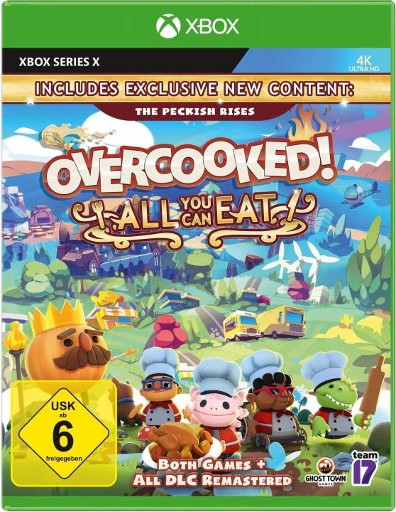 Overcooked! All You Can Eat (DE-Multi In Game) (XseriesX) i gruppen Elektronikk / TV-spill & tilbehør / Xbox Series X / Spill hos TP E-commerce Nordic AB (D26682)