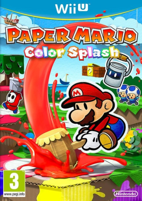 Paper Mario Color Splash i gruppen Elektronikk / TV-spill & tilbehør / Nintendo Wii hos TP E-commerce Nordic AB (D26689)