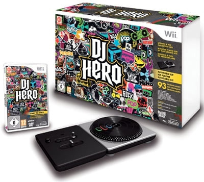 DJ Hero With Turntable Kit i gruppen Elektronikk / TV-spill & tilbehør / Nintendo Wii hos TP E-commerce Nordic AB (D26694)