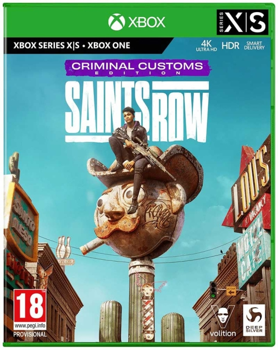Saints Row (Criminal Customs Edition) (FR/Multi in Game) (XseriesX) i gruppen Elektronikk / TV-spill & tilbehør / Xbox Series X / Spill hos TP E-commerce Nordic AB (D26736)