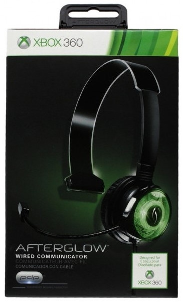 PDP Gaming Headset Afterglow Mono AX.4 Licenciado - PDP i gruppen Elektronikk / TV-spill & tilbehør / Xbox 360 hos TP E-commerce Nordic AB (D26738)