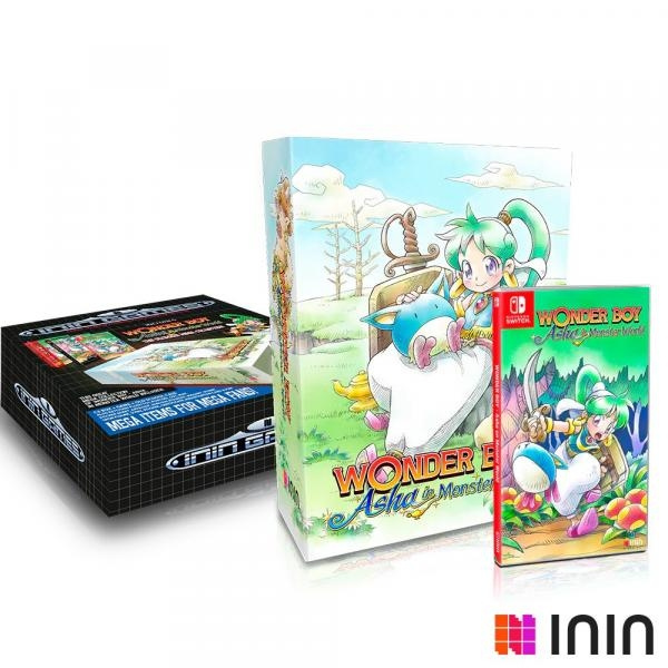 Wonder Boy: Asha in Monsterland Ultra Collectors Edition - (Strictly Limited Games) (Switch) i gruppen Elektronikk / TV-spill & tilbehør / Nintendo Switch / Spel hos TP E-commerce Nordic AB (D26762)