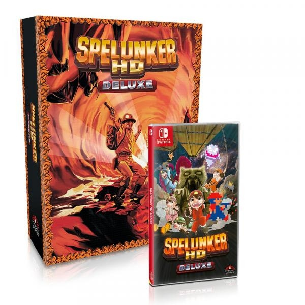 Spelunker HD Collectors Edition - (Strictly Limited Games) (Switch) i gruppen Elektronikk / TV-spill & tilbehør / Nintendo Switch / Spel hos TP E-commerce Nordic AB (D26770)