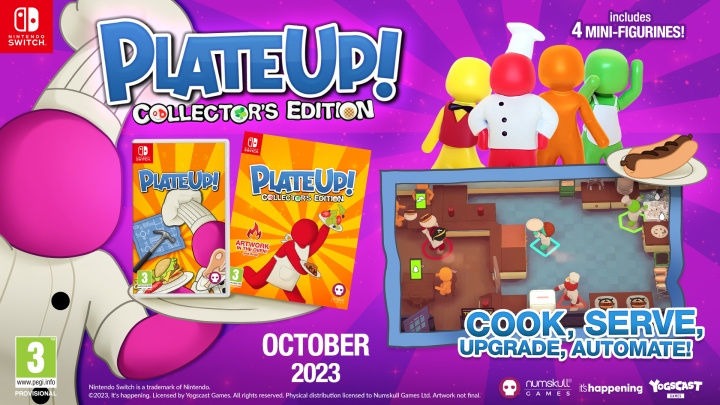 Plate Up Collectors Edition (Switch) i gruppen Elektronikk / TV-spill & tilbehør / Nintendo Switch / Spel hos TP E-commerce Nordic AB (D26782)