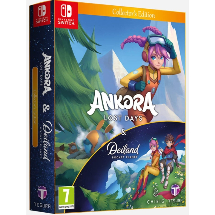 Ankora: Lost Days & Deiland: Pocket Planet (Collector\'s Edition) (Switch) i gruppen Elektronikk / TV-spill & tilbehør / Nintendo Switch / Spel hos TP E-commerce Nordic AB (D26791)