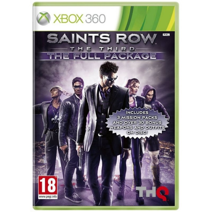 Saints Row The Third (The Full Package) (SPA/Multi in Game) i gruppen Elektronikk / TV-spill & tilbehør / Xbox 360 hos TP E-commerce Nordic AB (D26806)