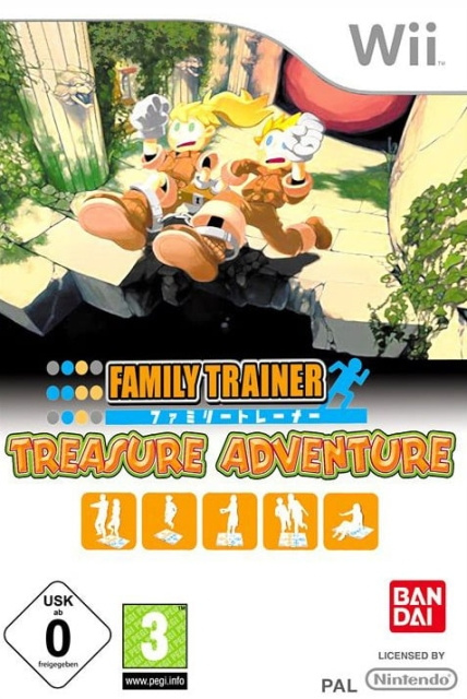 Family Trainer Treasure A Bundle i gruppen Elektronikk / TV-spill & tilbehør / Nintendo Wii hos TP E-commerce Nordic AB (D26808)