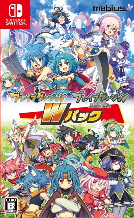 Brave Dungeon W Pack (Import) (Switch) i gruppen Elektronikk / TV-spill & tilbehør / Nintendo Switch / Spel hos TP E-commerce Nordic AB (D26823)
