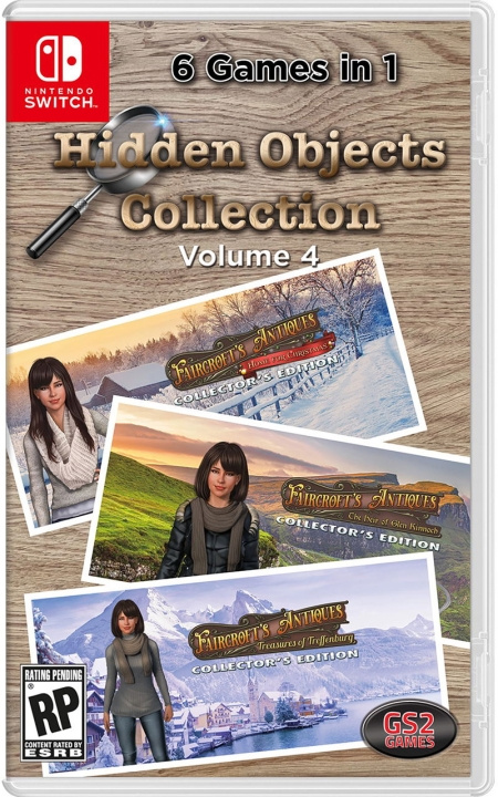 Hidden Objects Collection Volume 4 (Import) (Switch) i gruppen Elektronikk / TV-spill & tilbehør / Nintendo Switch / Spel hos TP E-commerce Nordic AB (D26849)