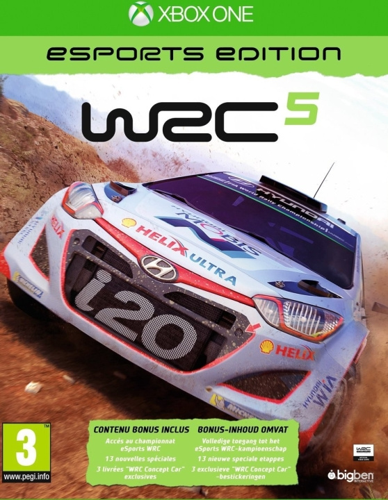 WRC 5 - eSport Edition (XONE) i gruppen Elektronikk / TV-spill & tilbehør / Xbox One / Spill hos TP E-commerce Nordic AB (D26855)