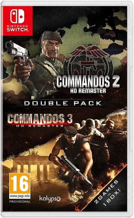 Commandos 2 & 3 HD Remaster Double Pack (Switch) i gruppen Elektronikk / TV-spill & tilbehør / Nintendo Switch / Spel hos TP E-commerce Nordic AB (D26895)