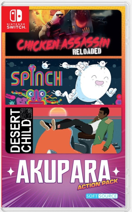 Akupara Action Pack (Import) (Multi-Language) (Switch) i gruppen Elektronikk / TV-spill & tilbehør / Nintendo Switch / Spel hos TP E-commerce Nordic AB (D26901)