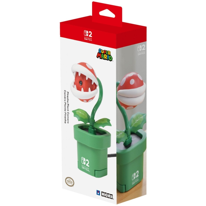 Hori Nintendo Switch 2 Piranha Plant Camera i gruppen Elektronikk / TV-spill & tilbehør / Nintendo Switch 2 / Tilbehør hos TP E-commerce Nordic AB (D26904)