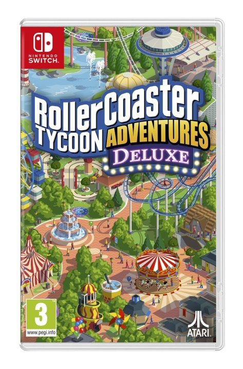 RollerCoaster Tycoon (Adventures Deluxe) (Switch) i gruppen Elektronikk / TV-spill & tilbehør / Nintendo Switch / Spel hos TP E-commerce Nordic AB (D26923)