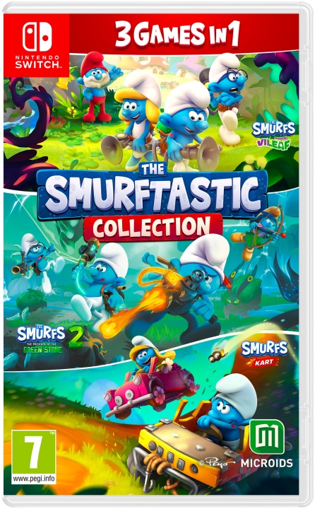 The Smurftastic Collection (3-in-1) (Switch) i gruppen Elektronikk / TV-spill & tilbehør / Nintendo Switch / Spel hos TP E-commerce Nordic AB (D26925)