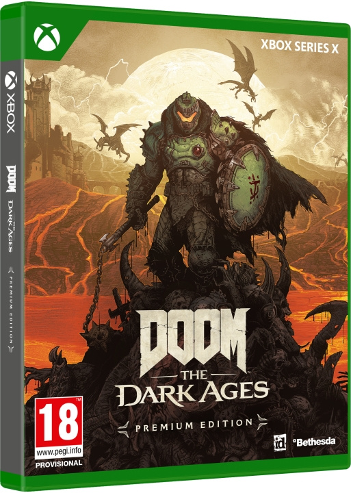 Doom: The Dark Ages - Premium Edition (XseriesX) i gruppen Elektronikk / TV-spill & tilbehør / Xbox Series X / Spill hos TP E-commerce Nordic AB (D26926)