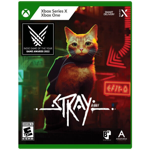 Stray (Import) (XseriesX) i gruppen Elektronikk / TV-spill & tilbehør / Xbox Series X / Spill hos TP E-commerce Nordic AB (D26938)