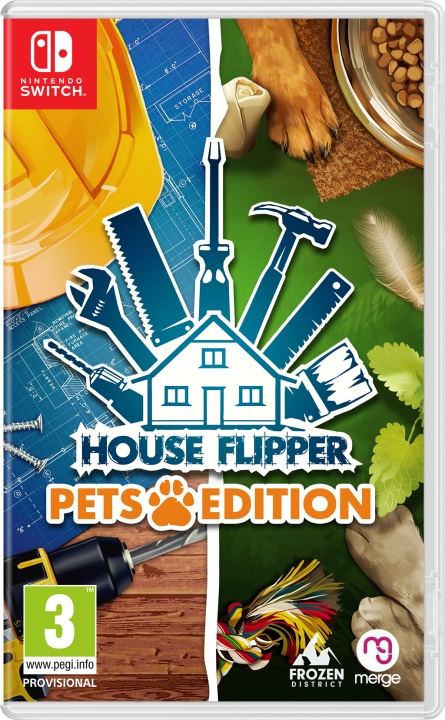 House Flipper - Pets Edition (Switch) i gruppen Elektronikk / TV-spill & tilbehør / Nintendo Switch / Spel hos TP E-commerce Nordic AB (D26947)