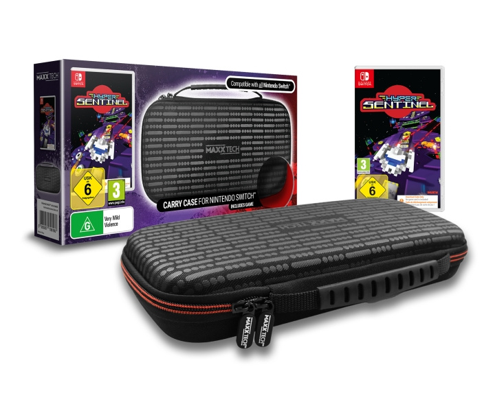 Maxx Tech Premium bæreveske og Hyper Sentinel-pakke for Nintendo Switch & Switch 2 i gruppen Elektronikk / TV-spill & tilbehør / Nintendo Switch 2 / Tilbehør hos TP E-commerce Nordic AB (D26966)