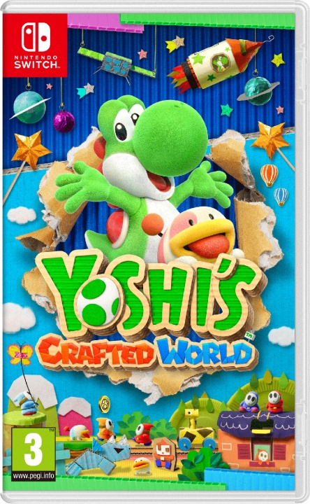 Yoshi\'s Crafted World (Switch) i gruppen Elektronikk / TV-spill & tilbehør / Nintendo Switch / Spel hos TP E-commerce Nordic AB (D26997)