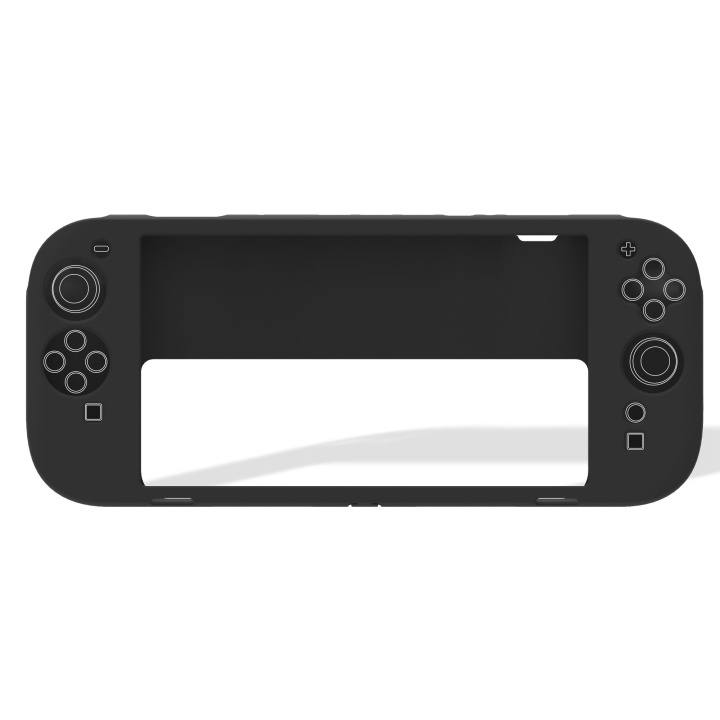 Trade Invaders Silikonetui for Switch 2-konsoll - Svart i gruppen Elektronikk / TV-spill & tilbehør / Nintendo Switch 2 / Tilbehør hos TP E-commerce Nordic AB (D27008)