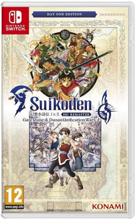Suikoden I and II HD Remaster (Day 1 Edition) (Switch) i gruppen Elektronikk / TV-spill & tilbehør / Nintendo Switch / Spel hos TP E-commerce Nordic AB (D27011)