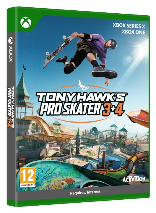 Tony Hawk\'s Pro Skater 3 + 4 (XseriesX) i gruppen Elektronikk / TV-spill & tilbehør / Xbox Series X / Spill hos TP E-commerce Nordic AB (D27033)