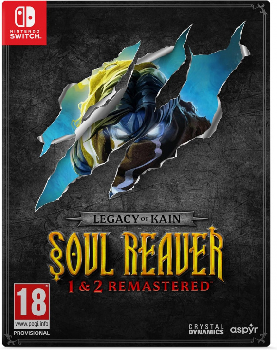 Legacy of Kain™ Soul Reaver 1&2 Remastered (Deluxe Edition) (Switch) i gruppen Elektronikk / TV-spill & tilbehør / Nintendo Switch / Spel hos TP E-commerce Nordic AB (D27044)