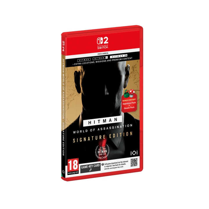 Hitman World of Assassination (Signature Edition) i gruppen Elektronikk / TV-spill & tilbehør / Nintendo Switch 2 / Spel hos TP E-commerce Nordic AB (D27045)