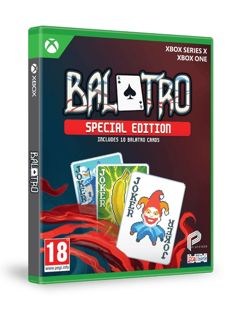 Balatro - Special Edtion (XseriesX) i gruppen Elektronikk / TV-spill & tilbehør / Xbox Series X / Spill hos TP E-commerce Nordic AB (D27056)