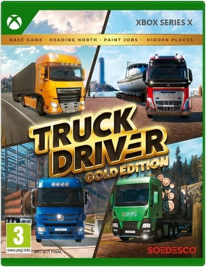 Truck Driver: Gold Edition (XseriesX) i gruppen Elektronikk / TV-spill & tilbehør / Xbox Series X / Spill hos TP E-commerce Nordic AB (D27058)
