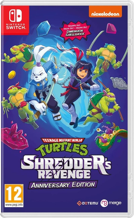 Teenage Mutant Ninja Turtles: Shredder\'s Revenge (Anniversary Edition) (Switch) i gruppen Elektronikk / TV-spill & tilbehør / Nintendo Switch / Spel hos TP E-commerce Nordic AB (D27096)