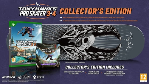 Tony Hawk\'s Pro Skater 3 + 4 Collectors Edition (XONE) i gruppen Elektronikk / TV-spill & tilbehør / Xbox One / Spill hos TP E-commerce Nordic AB (D27101)