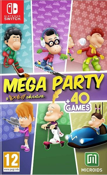 MEGA PARTY - a Tootuff Adventure (Switch) i gruppen Elektronikk / TV-spill & tilbehør / Nintendo Switch / Spel hos TP E-commerce Nordic AB (D27103)