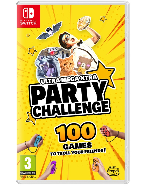 Ultra Mega Xtra Party Challenge (Switch) i gruppen Elektronikk / TV-spill & tilbehør / Nintendo Switch / Spel hos TP E-commerce Nordic AB (D27105)