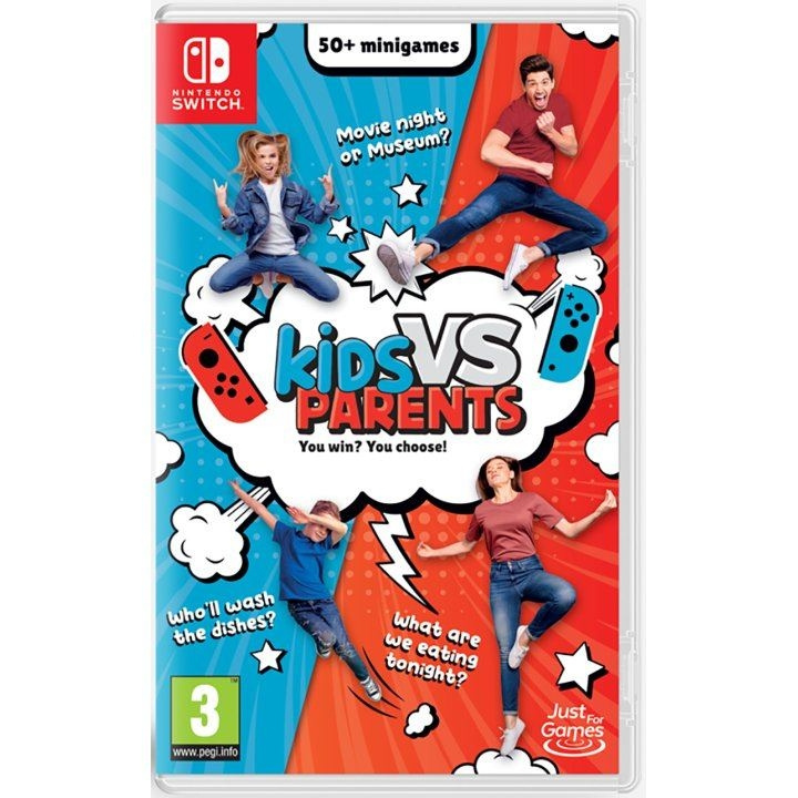 Kids vs Parents (Switch) i gruppen Elektronikk / TV-spill & tilbehør / Nintendo Switch / Spel hos TP E-commerce Nordic AB (D27106)