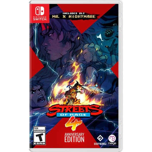 Streets of Rage 4 (Anniversary Edition) (Import) (Switch) i gruppen Elektronikk / TV-spill & tilbehør / Nintendo Switch / Spel hos TP E-commerce Nordic AB (D27111)