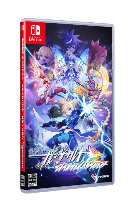 Azure Striker Gunvolt Trilogy Enhanced​ Edition (Import) (Switch) i gruppen Elektronikk / TV-spill & tilbehør / Nintendo Switch / Spel hos TP E-commerce Nordic AB (D27129)