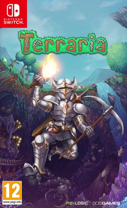 Terraria (Switch) i gruppen Elektronikk / TV-spill & tilbehør / Nintendo Switch / Spel hos TP E-commerce Nordic AB (D27154)
