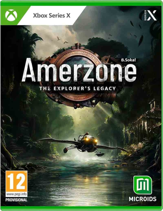 Amerzone Remake: The Explorer\'s Legacy (XseriesX) i gruppen Elektronikk / TV-spill & tilbehør / Xbox Series X / Spill hos TP E-commerce Nordic AB (D27155)
