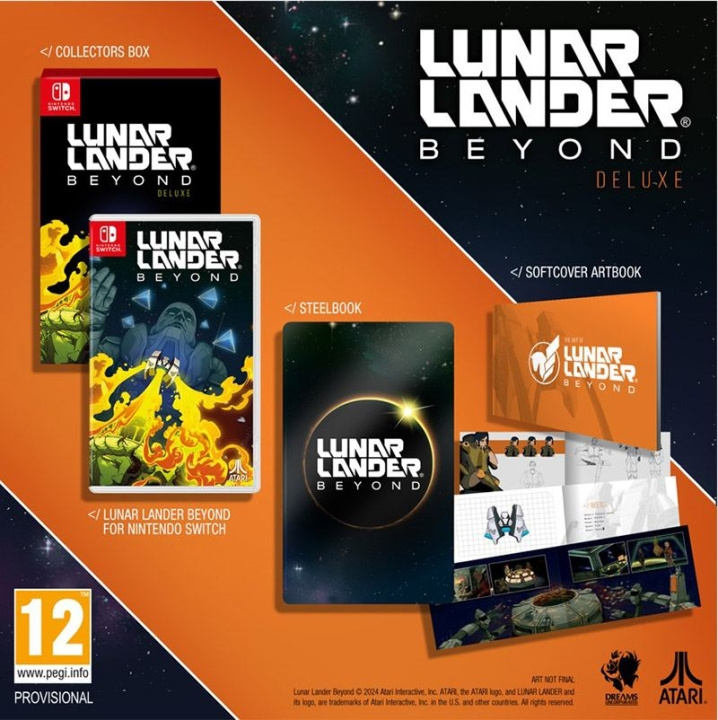 Lunar Lander: Beyond (Deluxe Edition) (Switch) i gruppen Elektronikk / TV-spill & tilbehør / Nintendo Switch / Spel hos TP E-commerce Nordic AB (D27175)