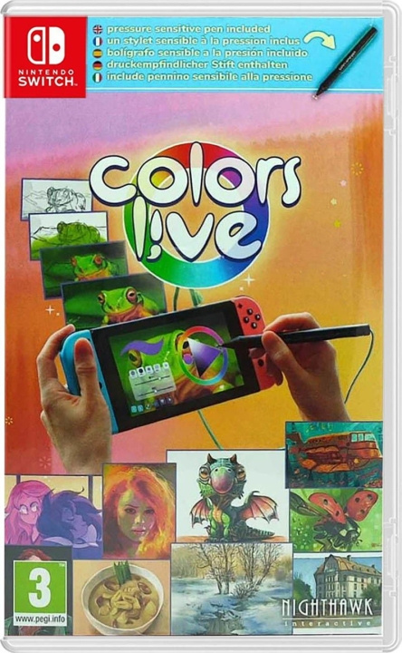 Colors Live (With Pen) (Switch) i gruppen Elektronikk / TV-spill & tilbehør / Nintendo Switch / Spel hos TP E-commerce Nordic AB (D27179)