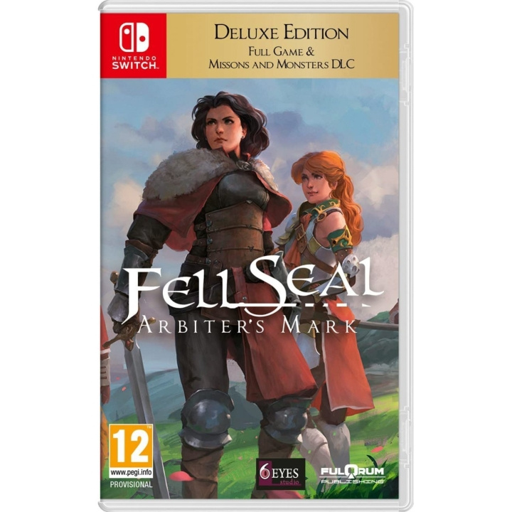 Fell Seal: Arbiter\'s Mark (Deluxe Edition) (Switch) i gruppen Elektronikk / TV-spill & tilbehør / Nintendo Switch / Spel hos TP E-commerce Nordic AB (D27187)